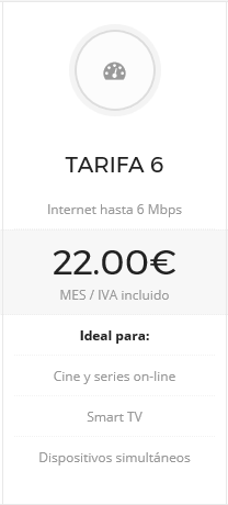 Internet por 30 euros