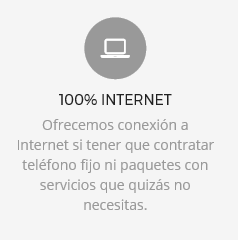 Internet sin telefono